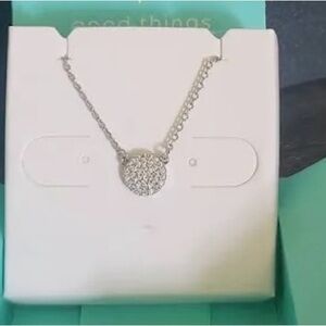 Origami Owl Silver “I Am Enough”